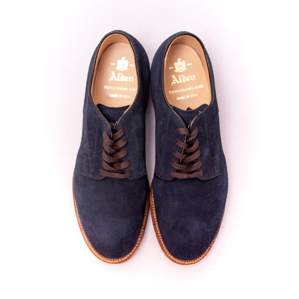 ⭐︎超破格⭐︎ Alden US7D モディファイドラスト プレーントゥ スウェード ⭐︎超破格⭐︎ Alden US7D モディファイドラスト プレーントゥ