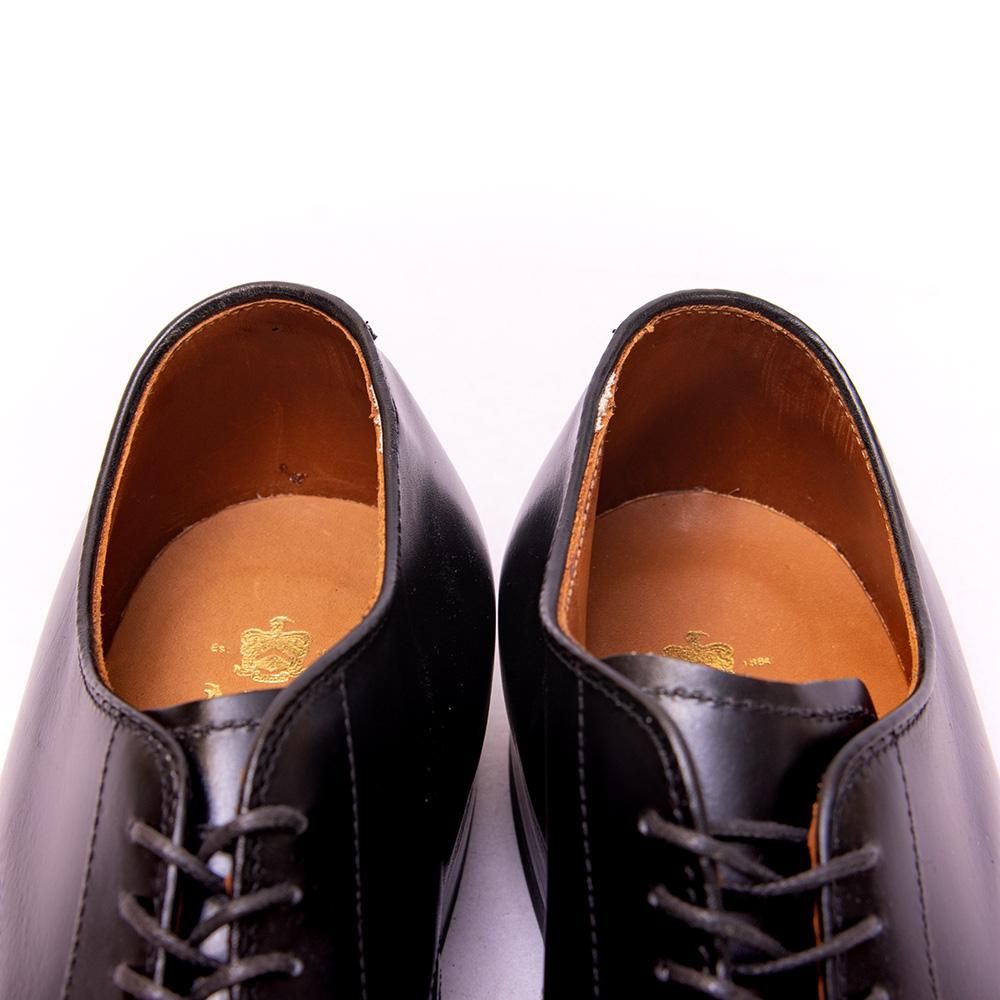 オールデン 53507 プレーントゥ ブラック モディファイドラスト サイズ