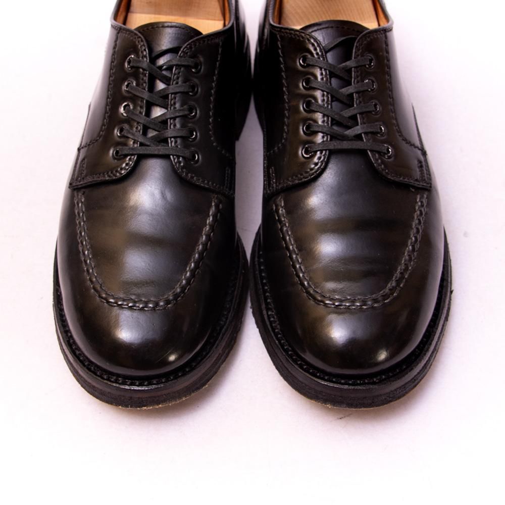 ルーシー様Alden24512★サイズ7.5D★コードバン★ブラック★Uチップ オールデン 8D【貴重☆コードバン/プラザラスト仕様のNST/4335CY