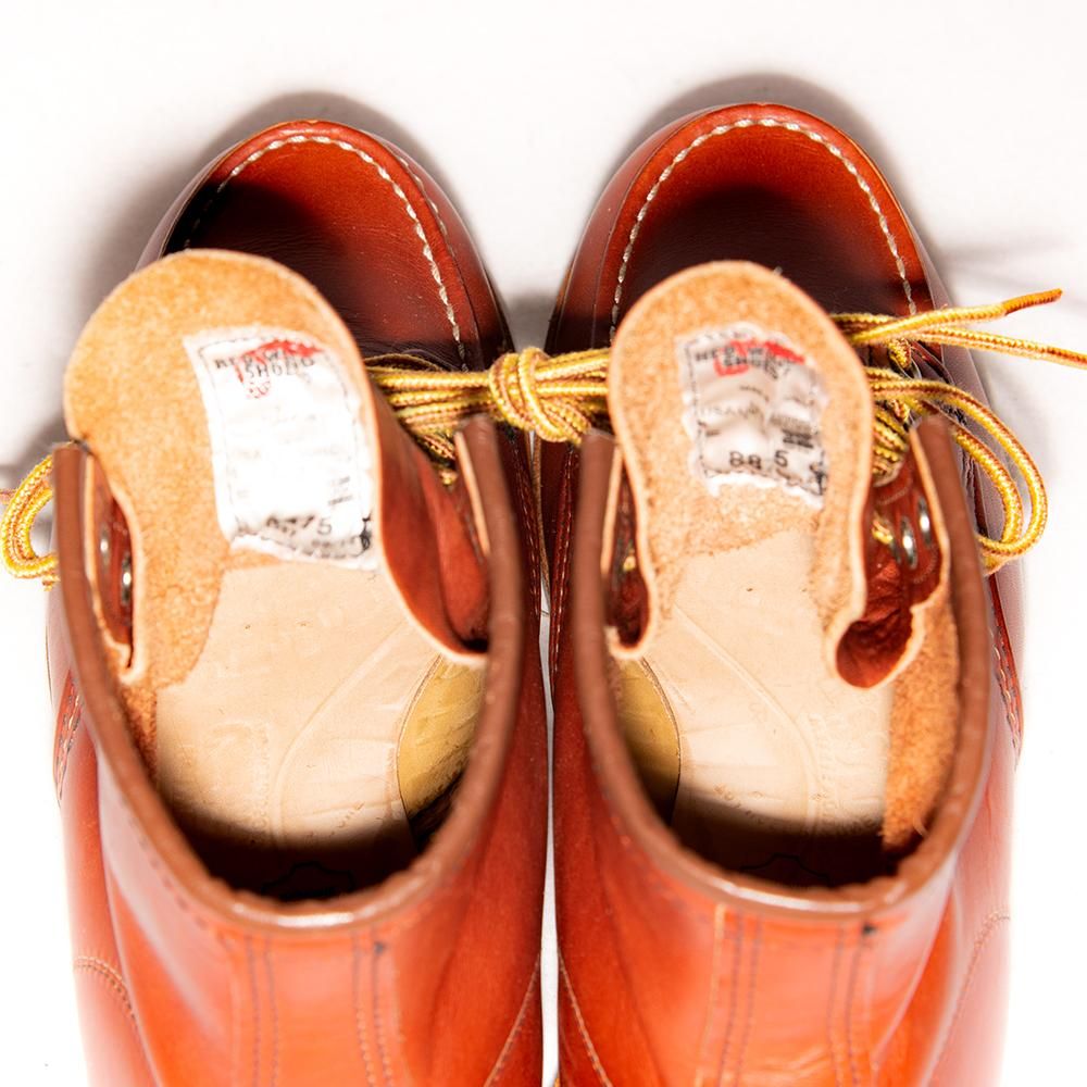 レッドウィング 8875 6インチ クラシックモックトゥ ブーツ Classic Moc アイリッシュセッター オロラセット サイズ8E