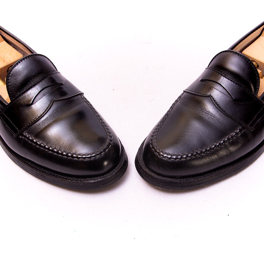 オールデン 981 コインローファー ブラック サイズ7.5E - 中古革靴販売 