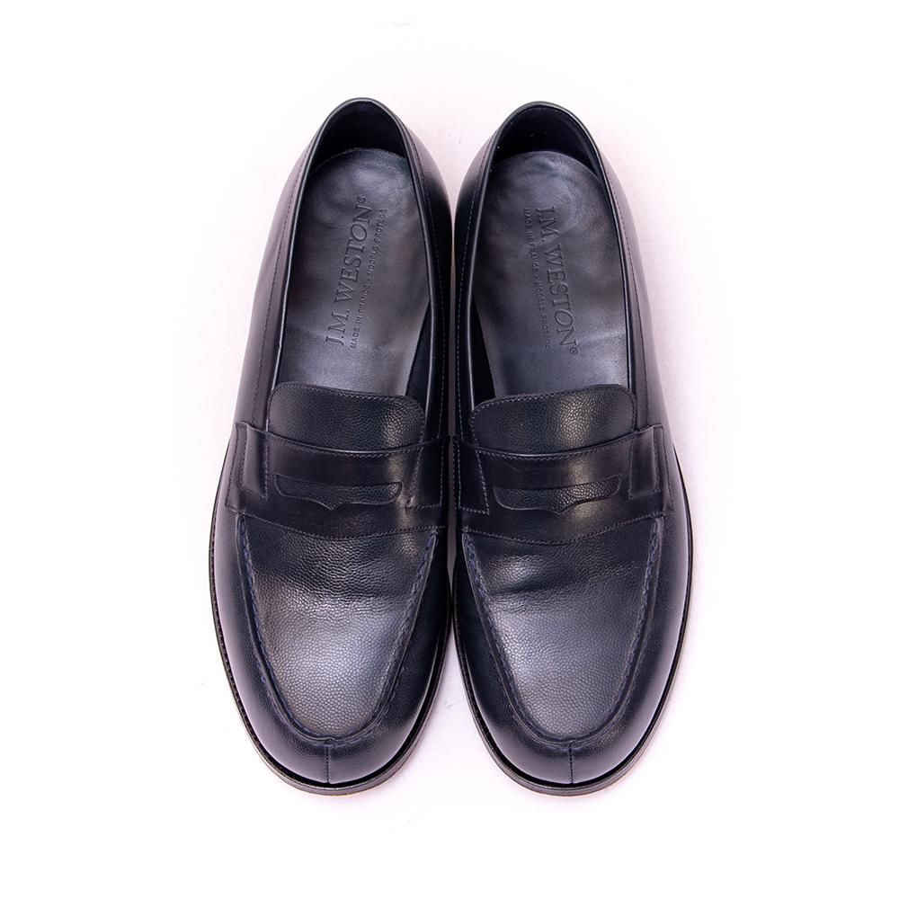 ジェイエムウエストン 180 シグニチャーローファー ブルーファン