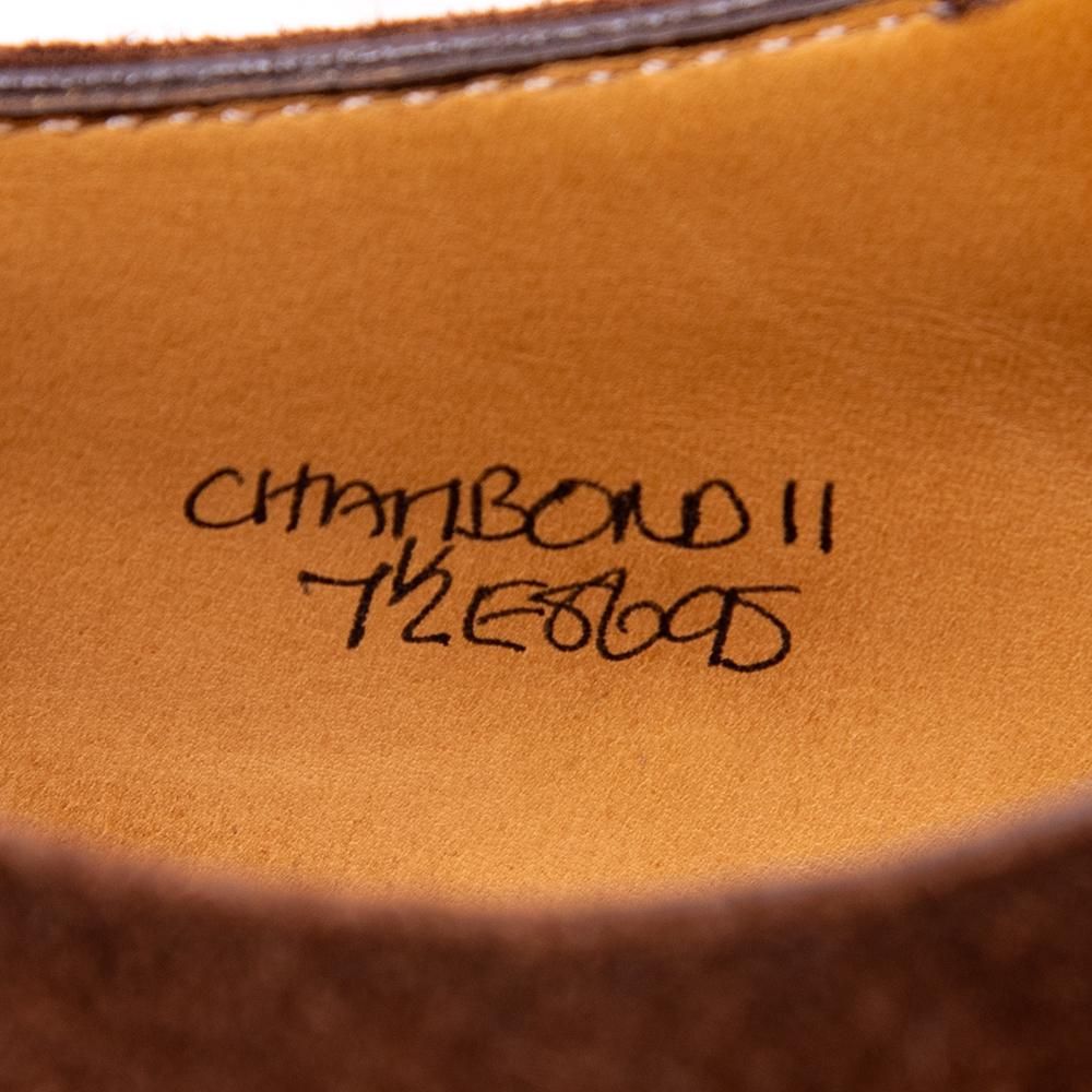 ジョンロブ CHAMBORD2(シャンボード2)Uチップ スエード コンビ