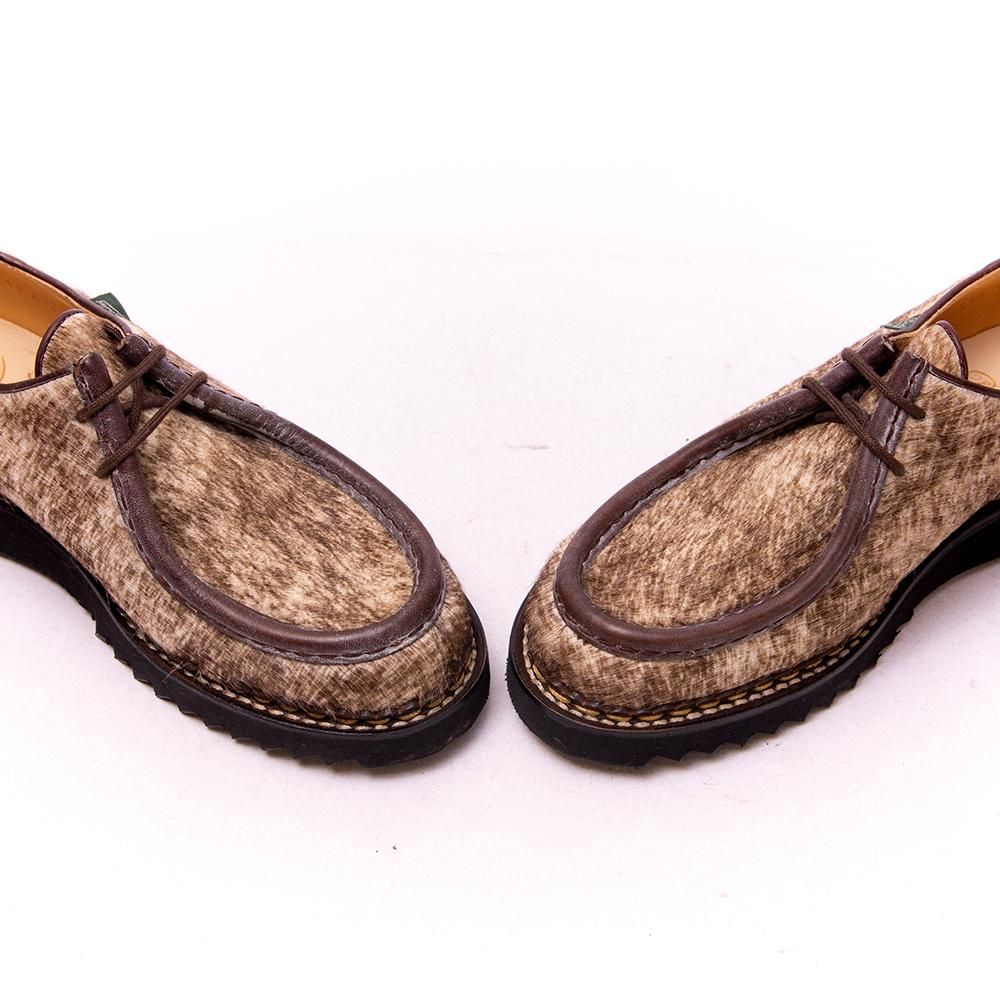 美品 Paraboot ミカエル ポニー 41.5 シューツリー付 パラブーツ MICHAEL(ミカエル) オールポニー チロリアンシューズ