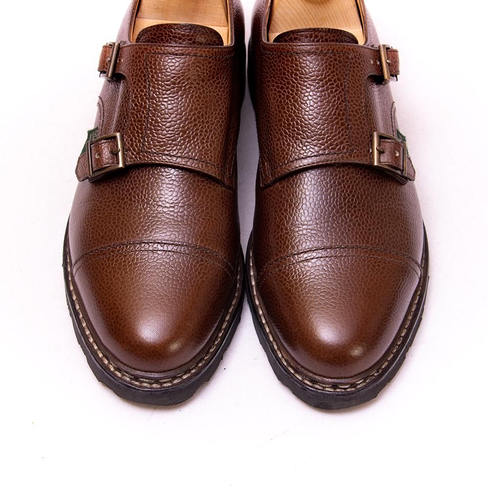 Paraboot ウィリアム ダブルモンクストラップ ブラウン ７ 楽天市場】パラブーツ ウィリアム 国内正規品 PARABOOT WILLIAM