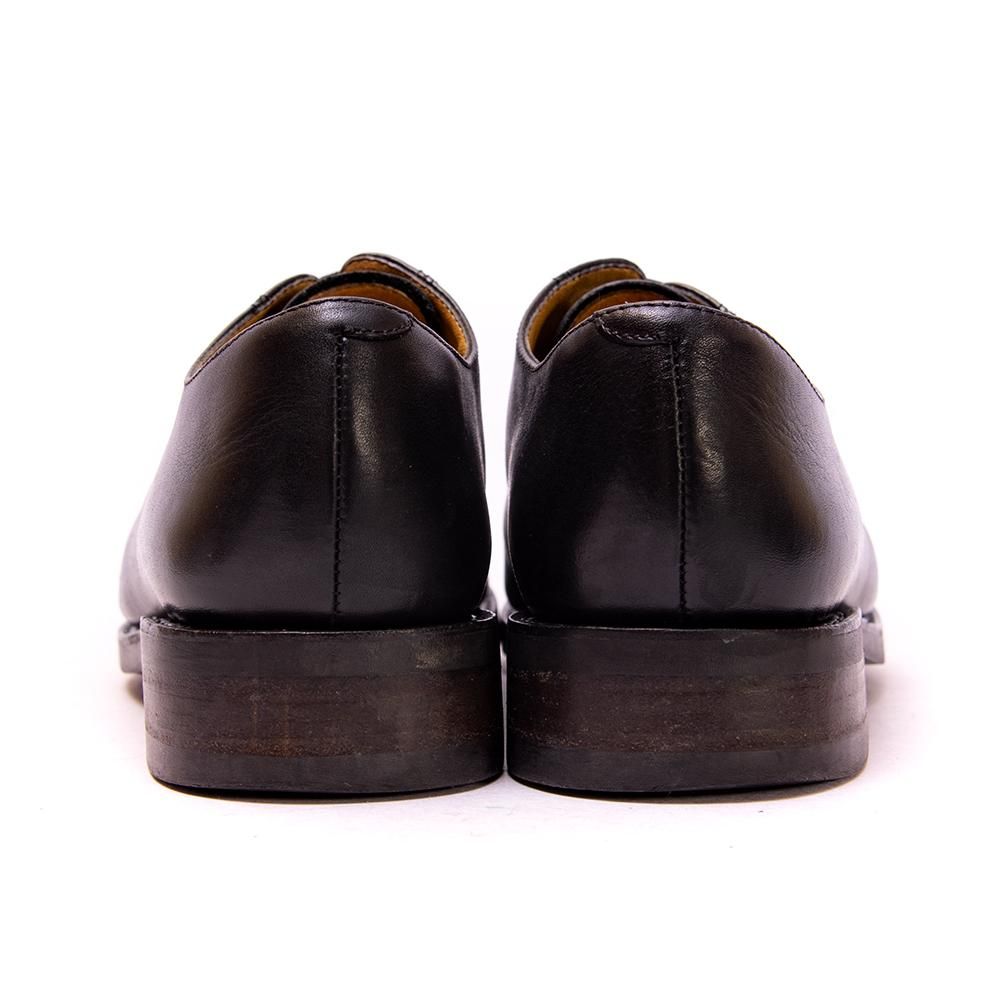 パラブーツ ISTRES(イストル)プレーントゥ ブラック リスレザー サイズ