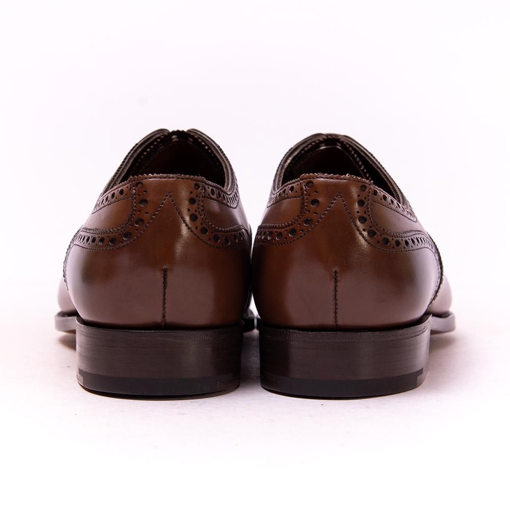 【週末限定値下げ】エドワードグリーン カドガン/7 1/2・8D 82ラスト エドワードグリーン CADOGAN(カドガン)セミブローグ ダークオーク 82