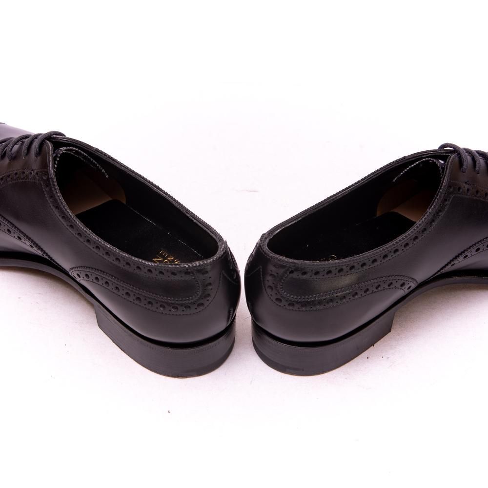 付属品完備　エドワードグリーン　カドガン　6E　ブラック　82ラスト エドワードグリーン CADOGAN(カドガン)セミブローグ ブラック 82ラスト