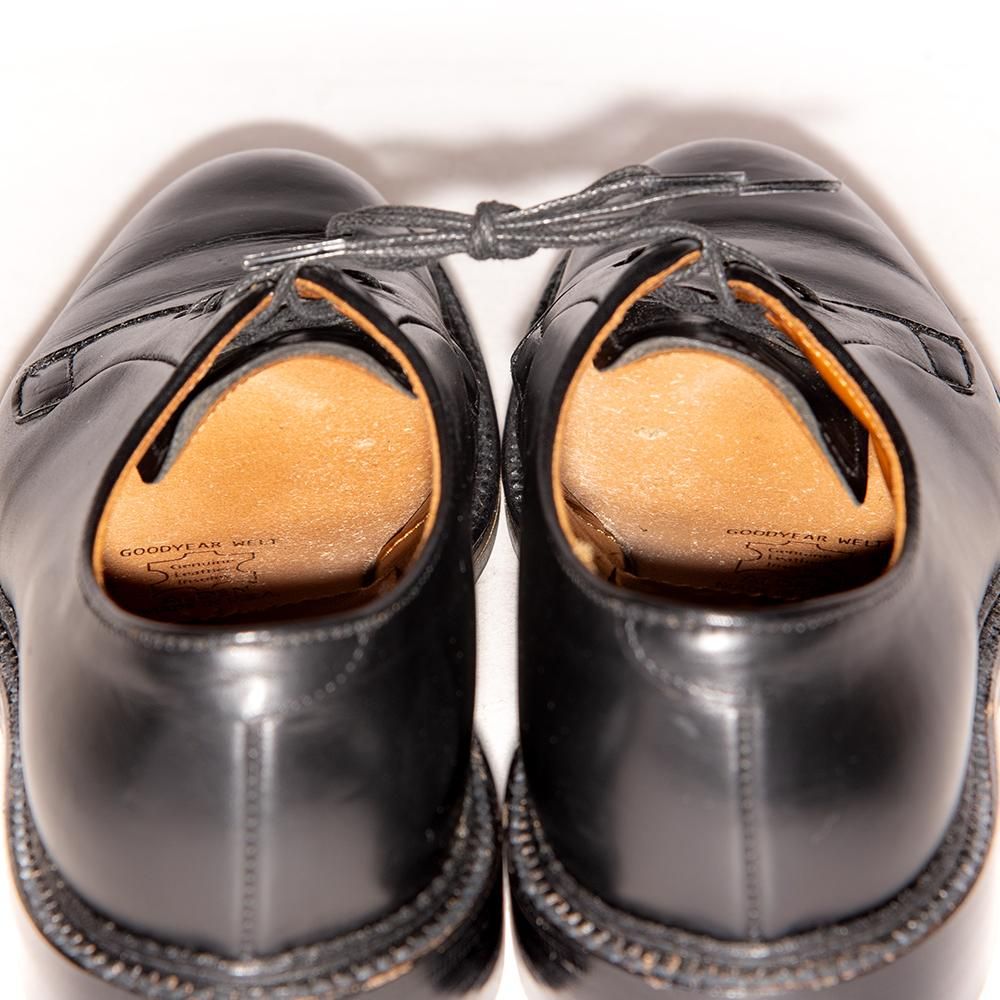 オールデン 94327 プレーントゥ ブラック クロムエクセル サイズ6.5D