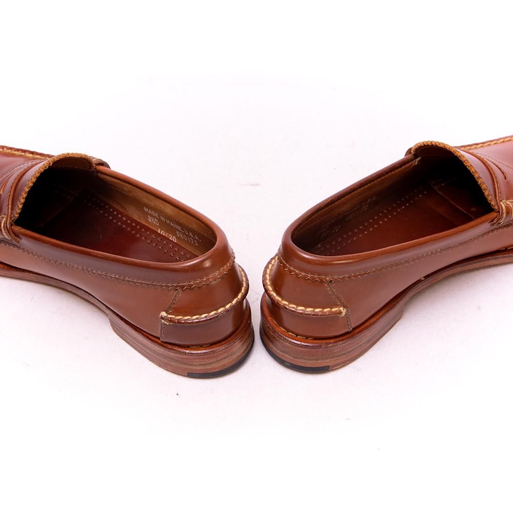 ランコート コードバン ローファー ランコート コインローファー ウイスキーコードバン ビームス