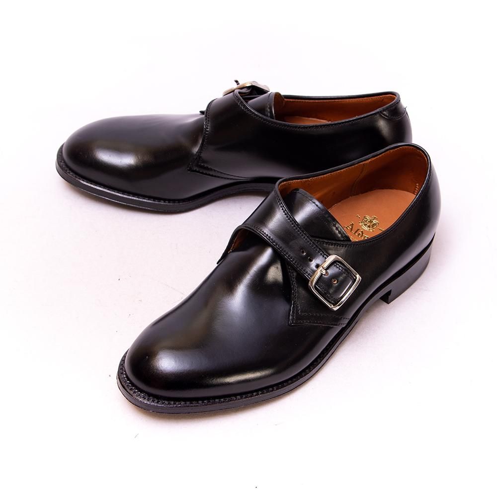 オールデン 1879 シングルモンク コードバン ブラック サイズ8.5D