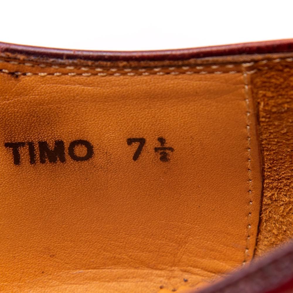 新品　JALAN　SRIWIJAYA　コードバン　EU43/UK9　バーガンディ カジュアルシューズ | 5625 Monas / BORDO (LEATHER SOLE