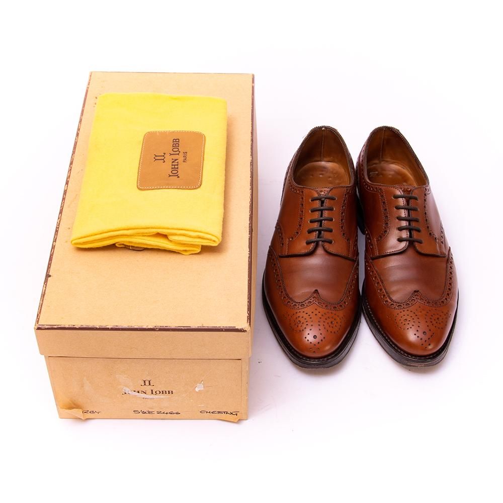 JOHN LOBB ジョンロブ　ダービーⅡ サイズ8E 新品未使用 John Lobb ジョンロブ Darby II 9EE ウイングチップダービー