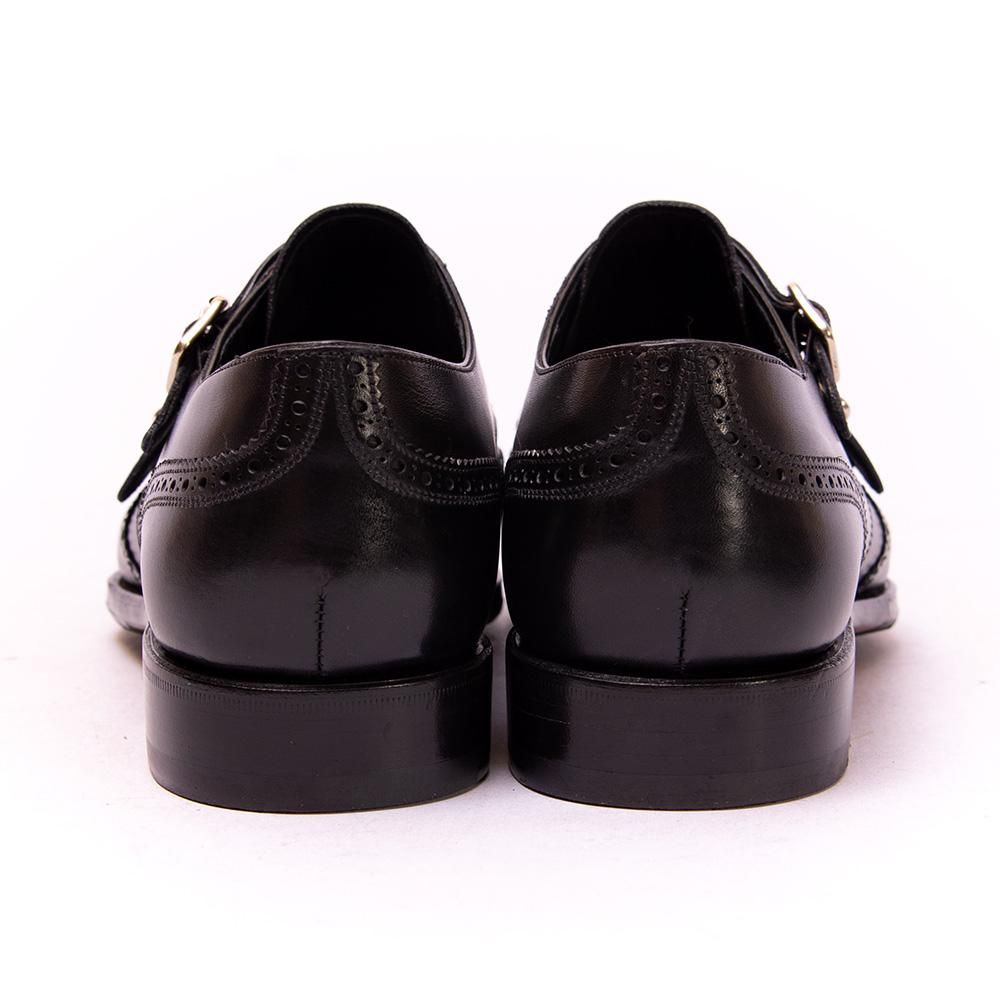 CARMINA カルミナ　ダブルモンクストラップ　サイズ8.5 ブラック黒 楽天市場】カルミーナ ダブルモンクストラップ ドレスシューズ