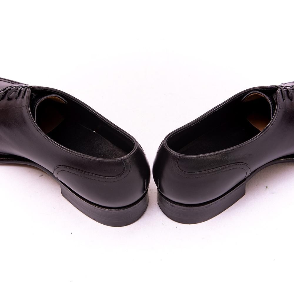 三陽山長 勘四郎 Uチップ　黒　サイズ8 兼三郎/KENZABURO】Uチップ(シューズ)｜三陽山長(サンヨウヤマ