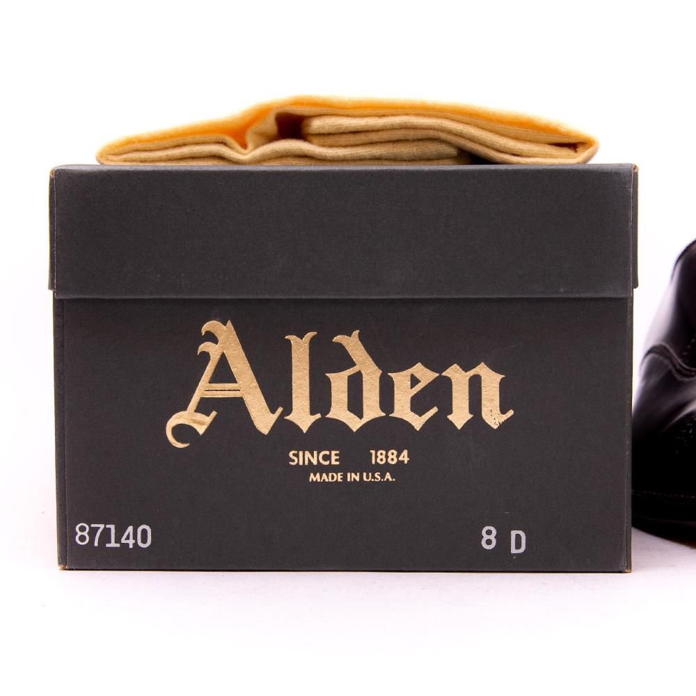 オールデン Alden コードバン「9015」 ハンプトンラスト　サイズ7D 美品 【ALDEN】オールデン 9015 パンチドキャップトゥ