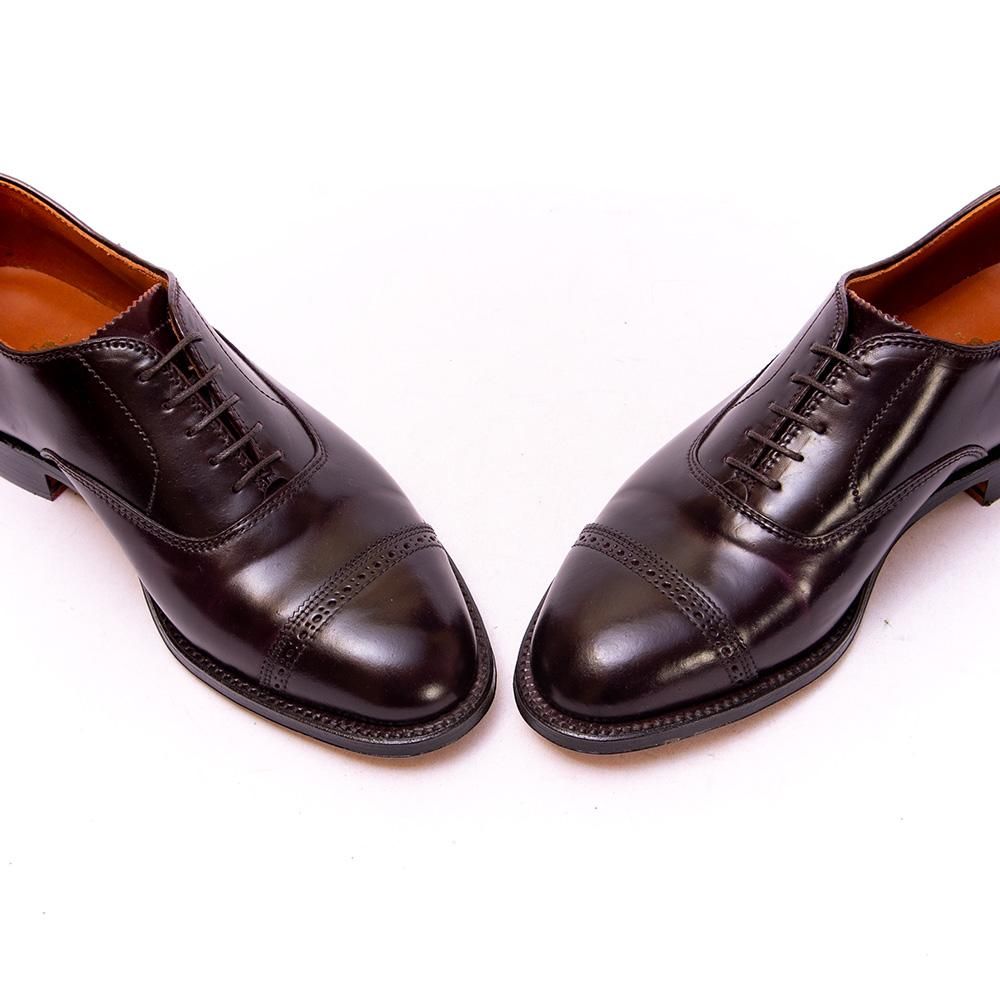 オールデン Alden コードバン「9015」 ハンプトンラスト　サイズ7D 中古)オールデン 9015 コードバン パンチドキャップトゥ