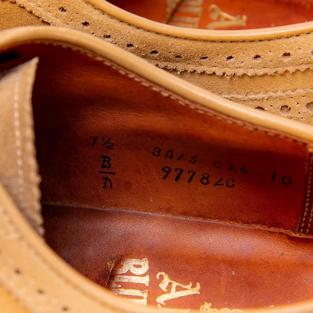 極美品Alden×BLUE BLUE別注97782スエードロングウイング8木型付 極美品Alden×BLUE BLUE別注97782スエードロングウイング8木型付
