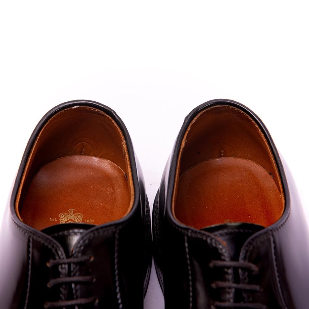 オールデン 9901 プレーントゥ ブラック コードバン サイズ6.5E - 中古