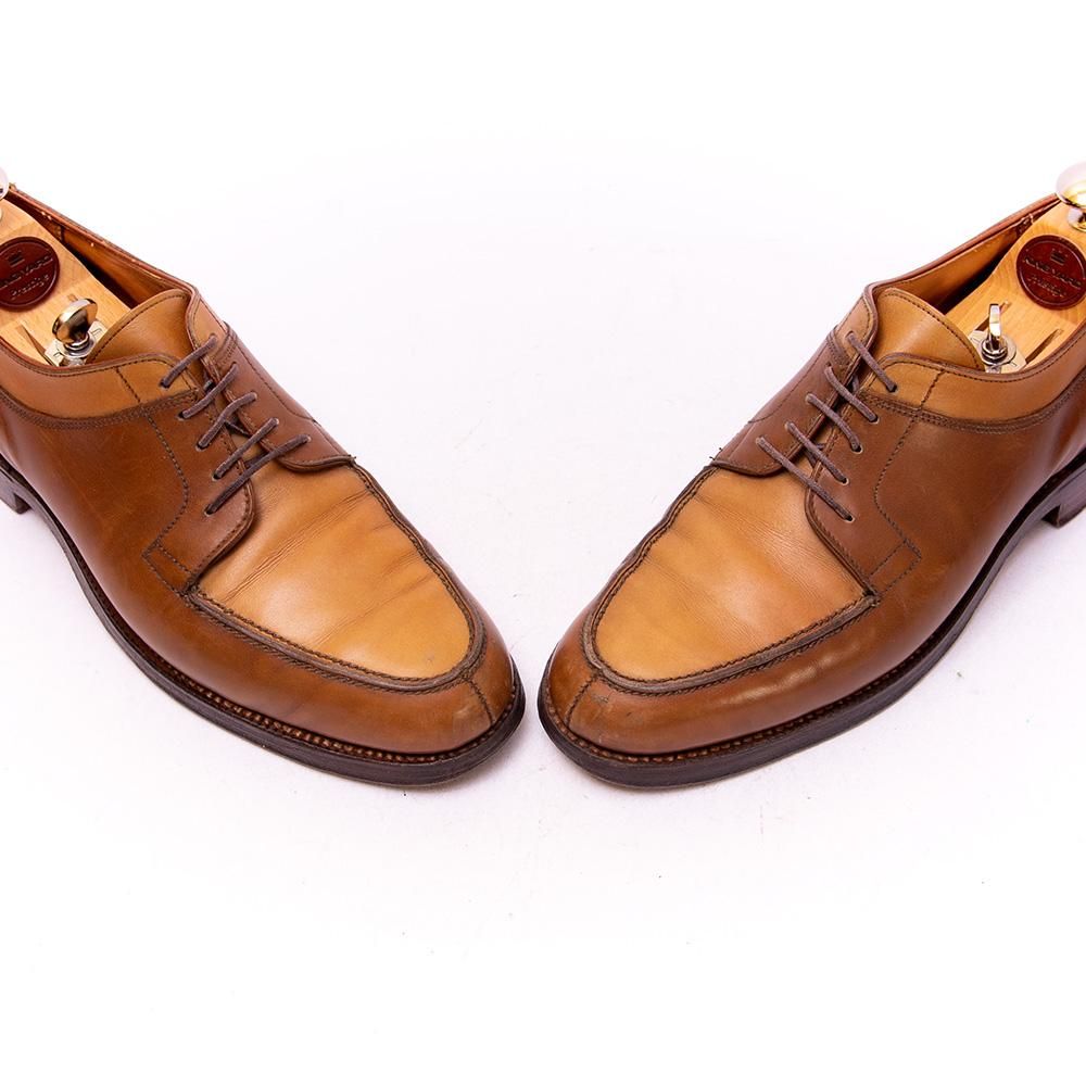 ジョンロブ BARROS(バロス) Uチップ コンビ アルディラ×タバコ 一部訳