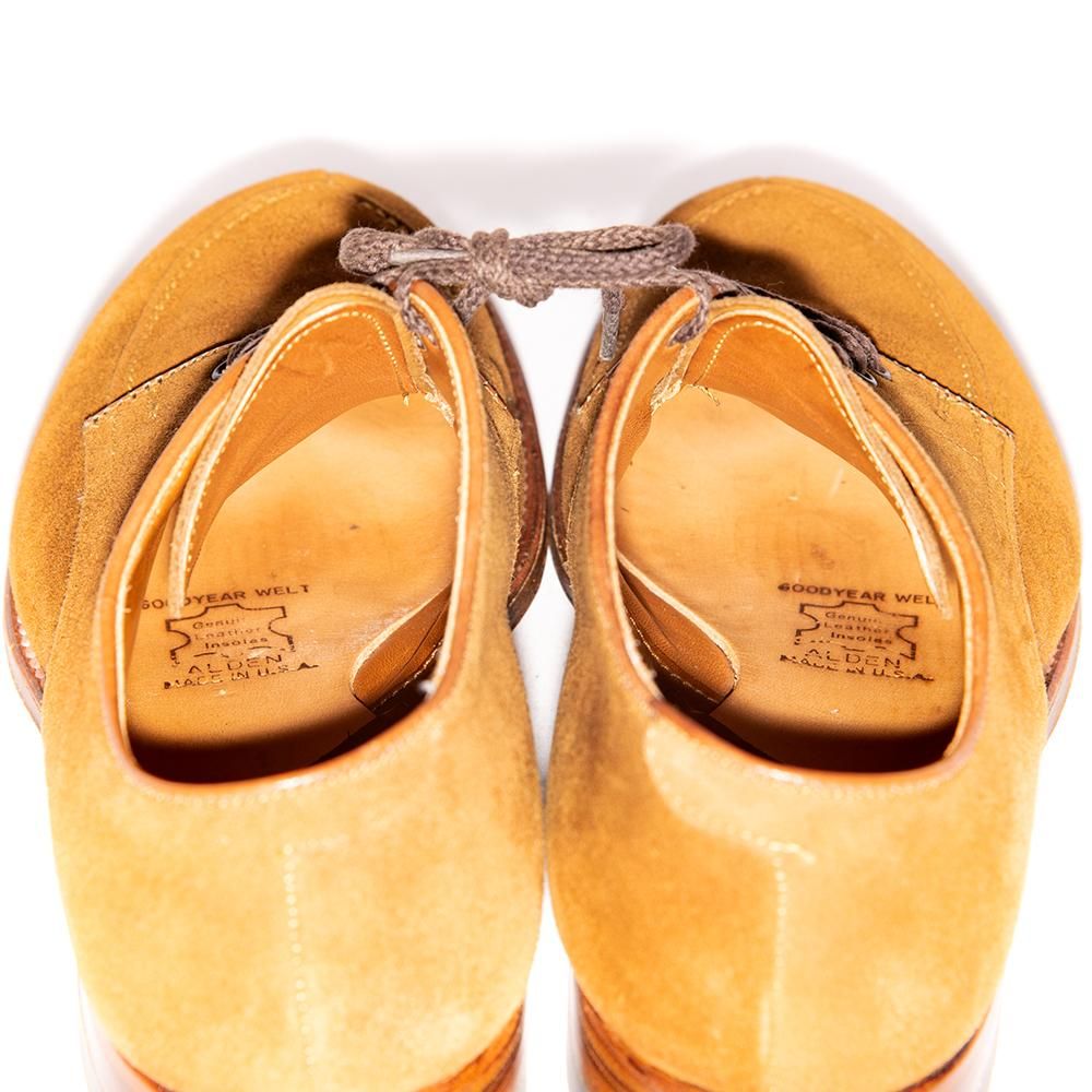 オールデン N5604F Vチップ スナフ スエード モディファイド