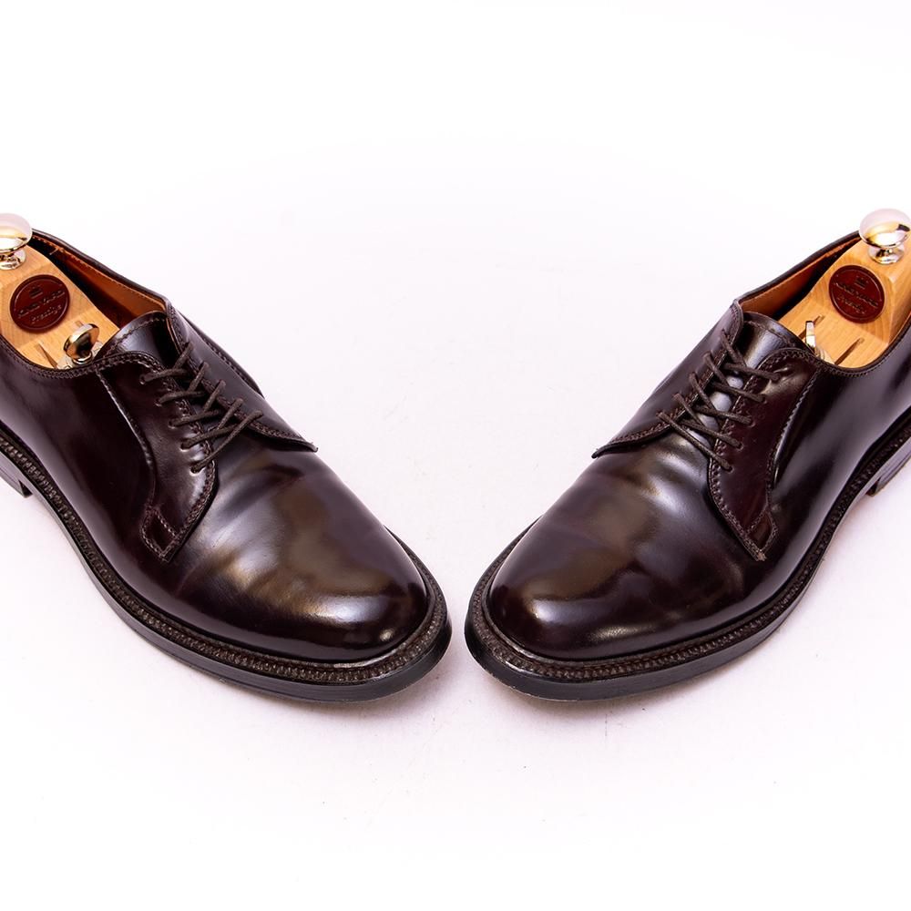 オールデン 990 プレーントゥ コードバン バーガンディ サイズ7E