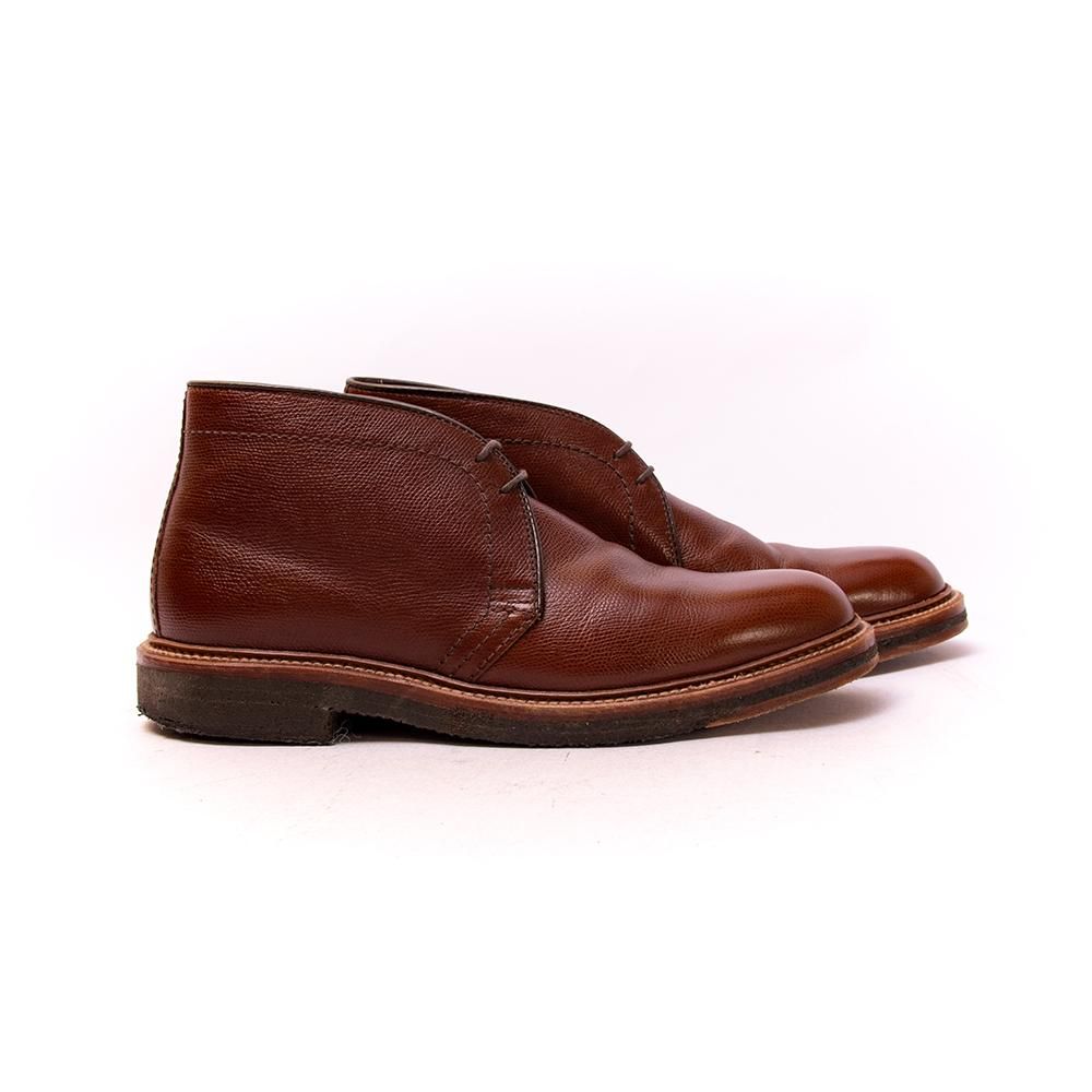 オールデン 13932 チャッカブーツ ブラウン アルパインカーフ サイズ7D