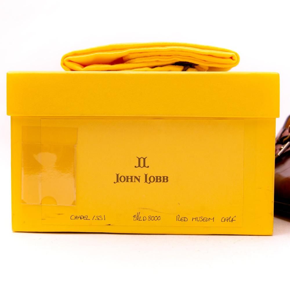 ジョンロブ CHAPEL(チャペル)ダブルモンク プレーントゥ レッド