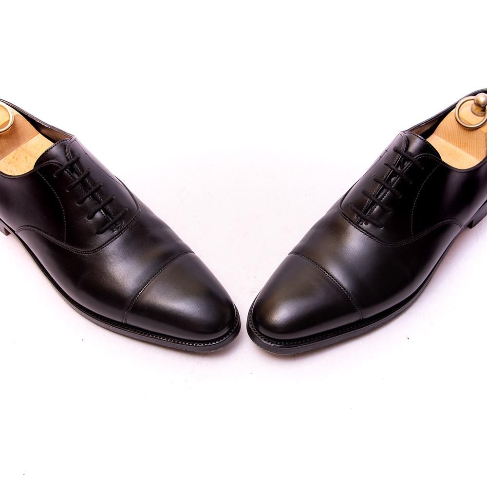 ジョンロブ CITY(シティ2)ストレートチップ ブラック サイズ8.5D