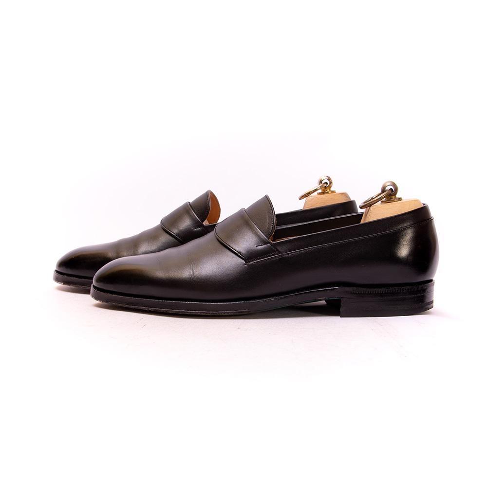 カルマンソロジー OPERA LOAFER UK7.5 黒 A4958