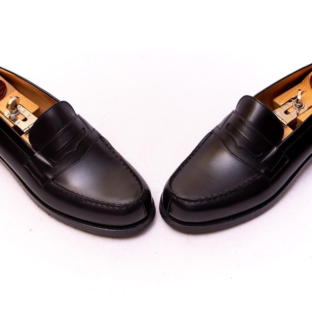 美品　jm weston 180 シグニチャーローファー　6D ブラック J.M. WESTON ローファー JM #180 SIGNATURE LOAFER ジェイエム