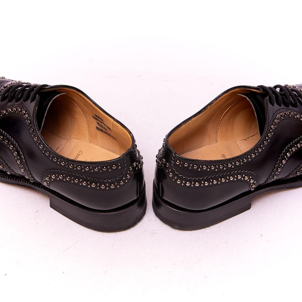 再入荷商品 チャーチ ウイングチップ 2S(バーウッド)フルブローグ BURWOOD 靴