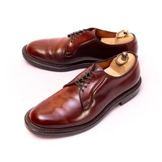 ALDEＮ モックトゥダービー　未使用品 8.5D　コードバン 中古オールデン販売 | 中古高級革靴通販ラスタイルシューズショップ