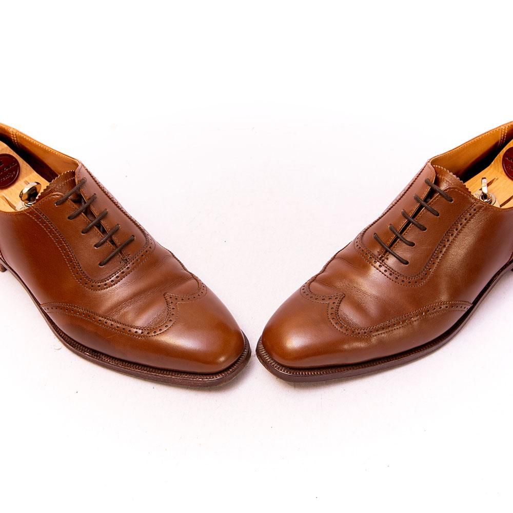 ジョージクレバリー 8737 ブラインドブローグ アデレード ブラウン