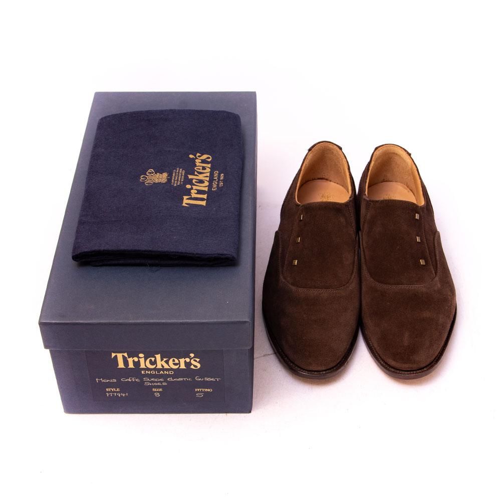 【使用1回極美】Tricker's トリッカーズ サイドエラ 8ブラック tUy7z8zYv6WuW1NRNyjF78oEFW8GTZ
