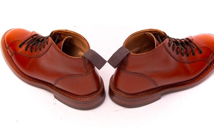 トリッカーズのプレーントゥブーツ 7.5 26-26.5 トリッカーズ 6077 MONKEY BOOTS(モンキーブーツ) プレーントゥ