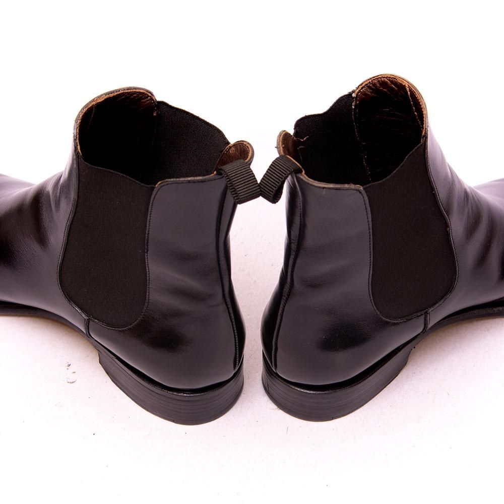 カルミナ サイドゴアブーツ ブラック サイズ7 - 中古革靴販売|革靴の