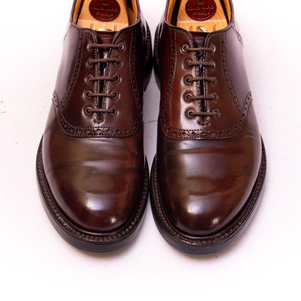 オールデン 5996 サドルシューズ コードバン バーガンディ