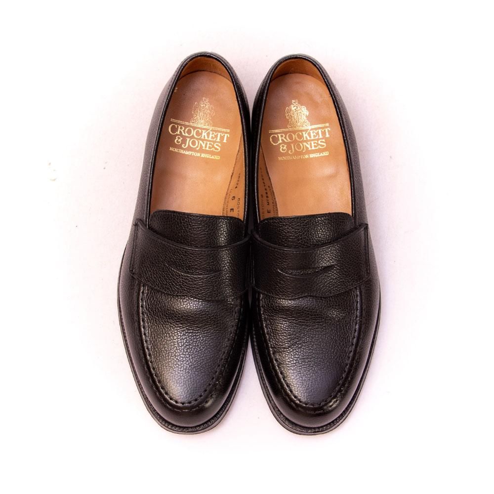 クロケット＆ジョーンズ BOSTON2(ボストン2)コインローファー ブラック