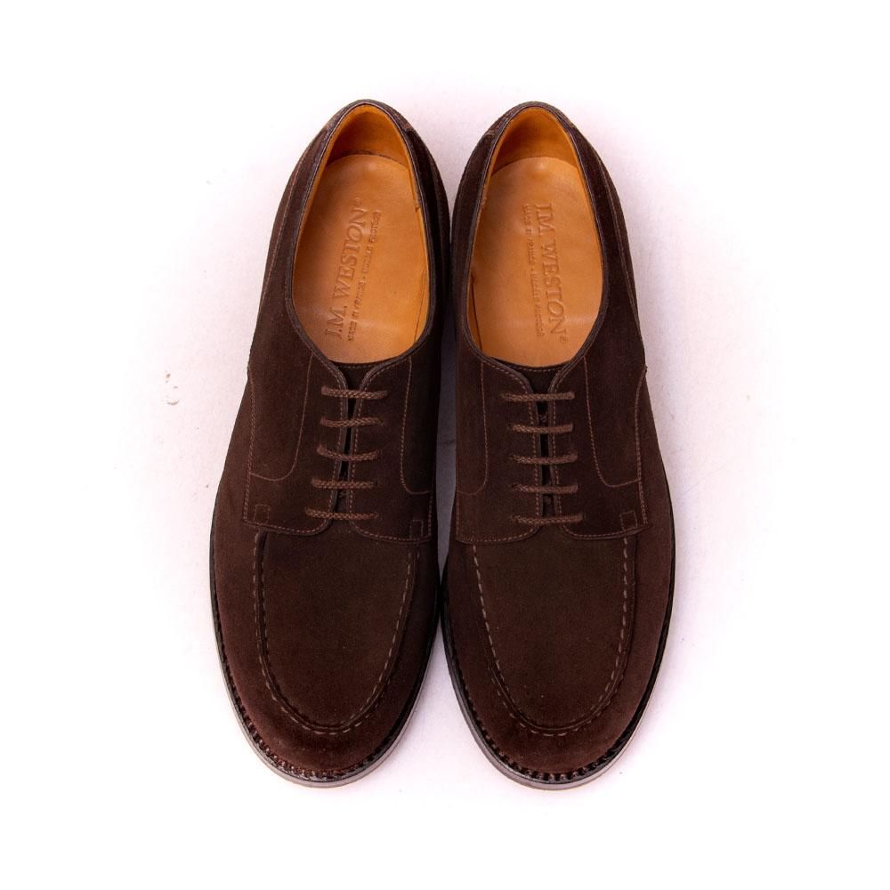 至高の品質　J.M. WESTONゴルフ　UK7相当（26cm）ブラウン 少し幅が狭くてjm westonゴルフダークブラウンを買い替えました