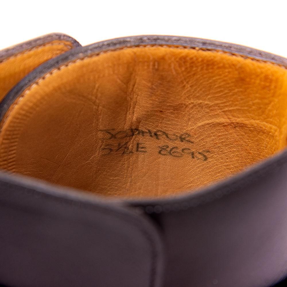 ジョンロブ JODHPUR(ジョッパー)ジョッパーブーツ ブラック 茶箱期