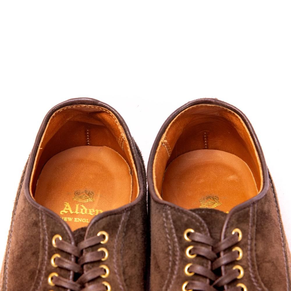 オールデン D1651C レンジャーモック Uチップ ローデングリーン