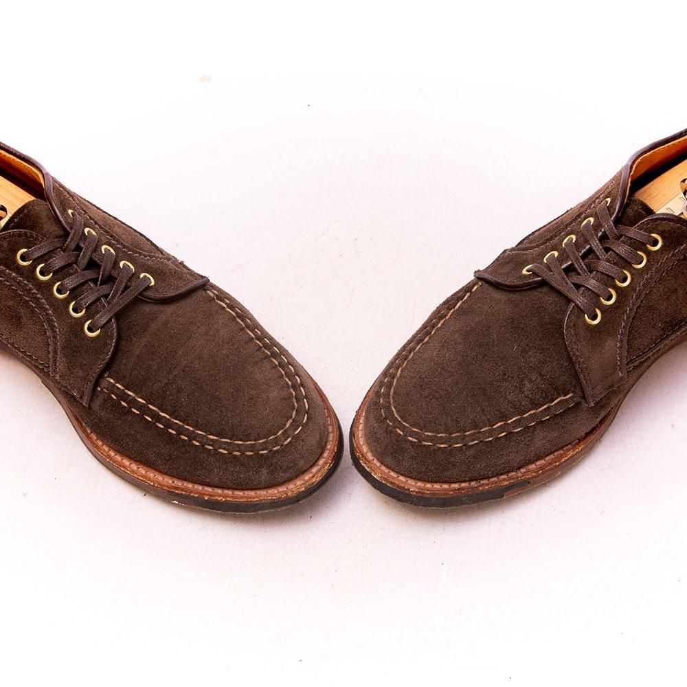 オールデン D1651C レンジャーモック Uチップ ローデングリーン