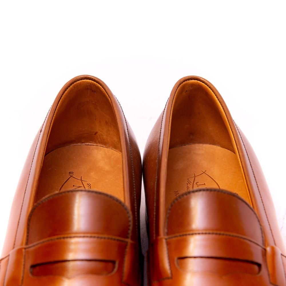 【デッドストック】Jarman ジャーマン茶色 ローファー 25EEcm デッドストック アメリカ製 ジャーマン ローファー JARMAN LOFER