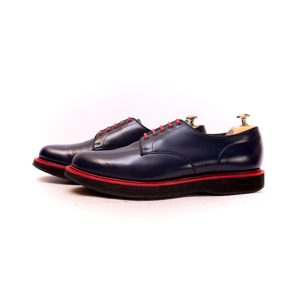 チャーチ LEYTON(レイトン) プレーントゥ ネイビー サイズ9.5F チャーチ LEYTON(レイトン) プレーントゥ ネイビー サイズ9.5F