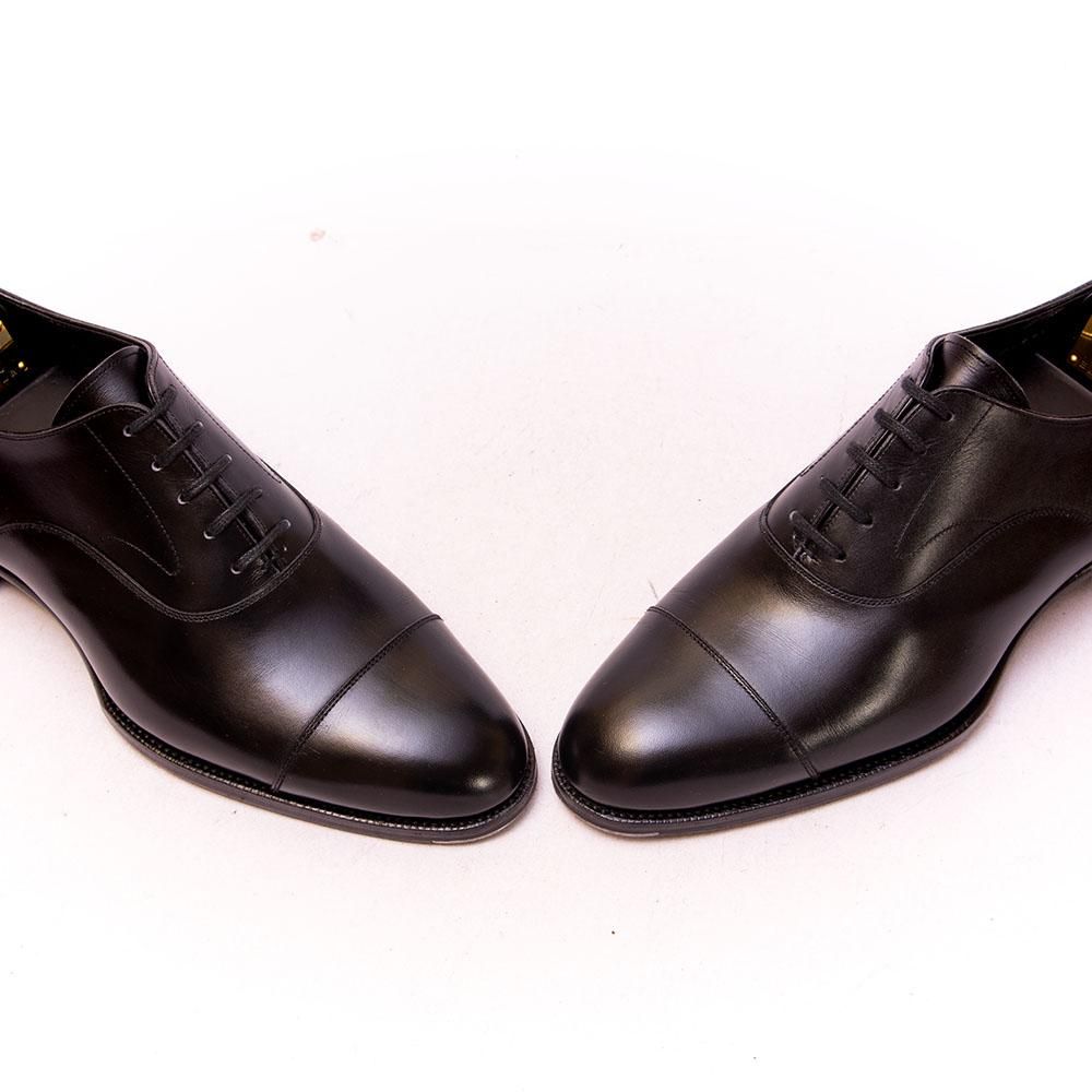 三陽山長 匠 友二郎 ストレートチップ ブラック シームレスヒール 上位