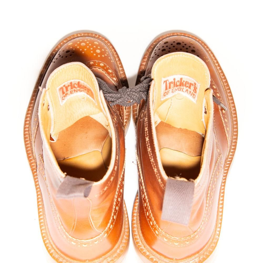 トリッカーズ カントリーブーツ モールトン マロン UK8-5 並行輸入品】トリッカーズ カントリーブーツ マロン