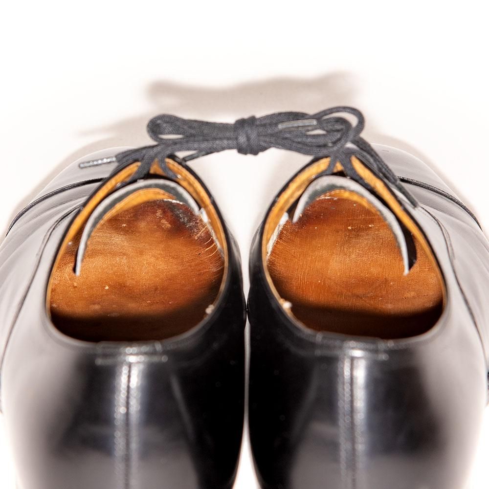 Church's ストレートチップ 黒 75F 英国製 シューツリー付 Church's