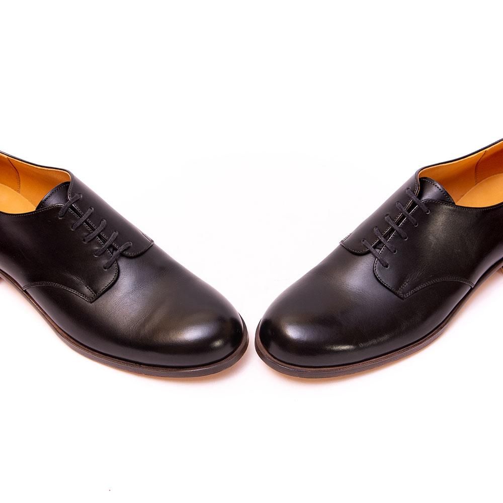 フォルメ FM-708 BLUCHER PLAIN TOE プレーントゥ ブラック サイズ5