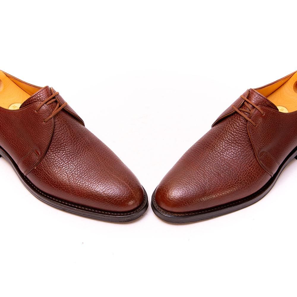 ジョンロブ YANTAGE プレーントゥ Vフロント 2アイレット ダーク